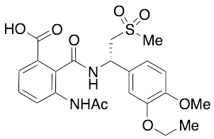 Apremilast open ring 3-acetamide