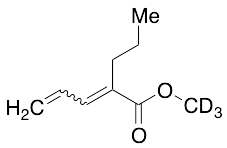 (E/Z)-2-Propyl-2,4-pentadienoic Acid Methyl Ester-d3