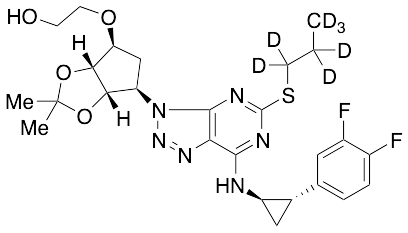 Ticagrelor Acetonide S-Propyl-d7