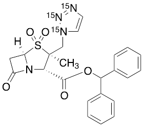 Tazobactam Diphenylmethyl Ester-15N3