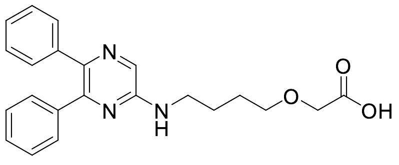 2-(4-((5,6-Diphenylpyrazin-2-yl)amino)butoxy)acetic Acid
