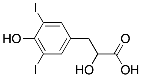 3,5-Diiodo-4-hydroxy-DL-phenyllactic Acid