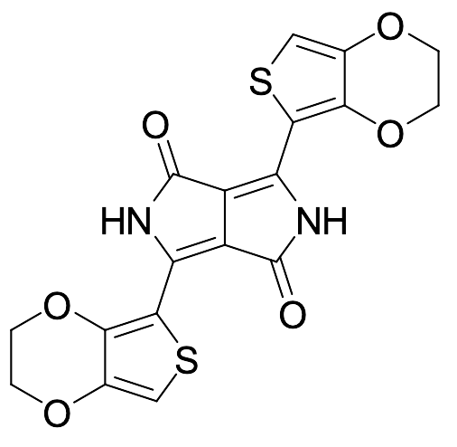 3,6-Bis(2,3-dihydrothieno[3,4-b]-1,4-dioxin-5-yl)-2,5-dihydropyrrolo[3,4-c]pyrrole-1,4-dione