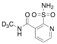 N-Methyl-2-sulfamoylnicotinamide-d3