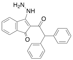 2-(diphenylacetyl)-3-hydrazino-1H-Inden-1-one