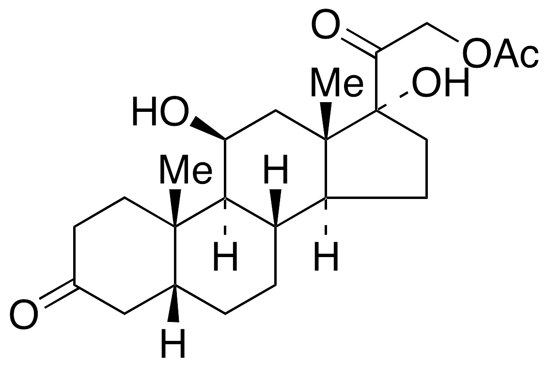 5Beta-Dihydrocortisol 21-Acetate
