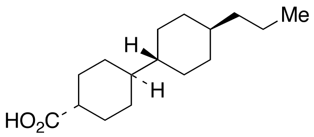 trans-4'-Propyl-(1,1'-bicyclohexyl)-4-carboxylic Acid