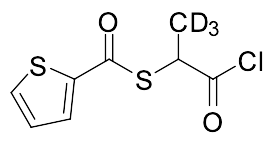 S-(1-Chloro-1-oxopropan-2-yl-3,3,3-D3) Thiophene-2-carbothioate