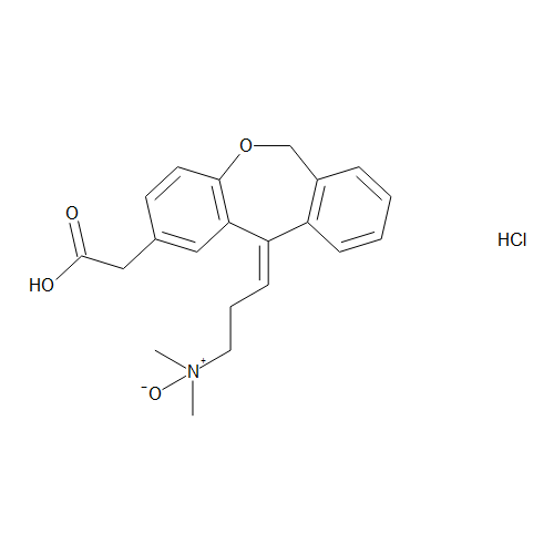 (Z)-3-[2-(Carboxymethyl)dibenzo[b,e]oxepin-11(6H)-ylidene]-N,N-dimethylpropan-1-amine Oxide Hydrochloride (Olopatadine N-Oxide Hydrochloride) (MM1261.09-0025)