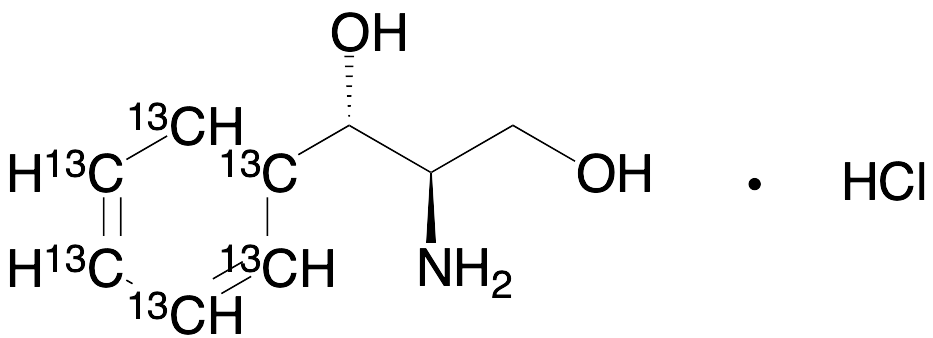 (1S,2R)-2-Amino-1-phenyl-1,3-propanediol-13C6 Hydrochloride