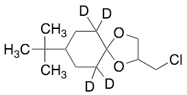 2-(Chloromethyl)-8-(1,1-dimethylethyl)-1,4-dioxaspiro[4.5]decane-d4