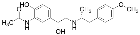 N-[2-Hydroxy-5-[(1R)-1-hydroxy-2-[[(1R)-2-(4-methoxyphenyl)-1-methylethyl]amino]ethyl]phenyl]acetamide