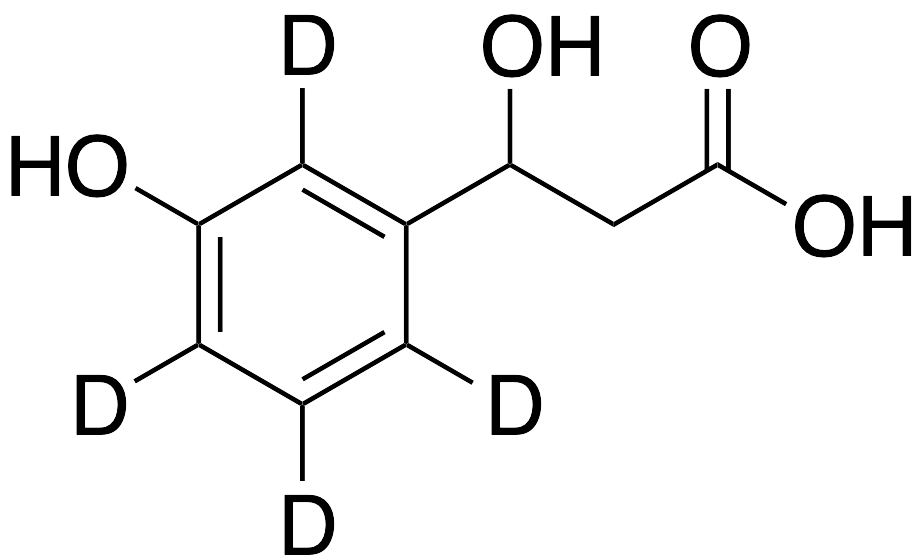 beta-(m-Hydroxyphenyl)hydracrylic Acid-D4