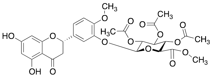 Hesperetin 3'-(2,3,4-Tri-O-acetyl-b-D-glucuronide Methyl Ester)
