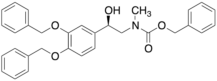 Benzyl (R)-[2-[3,4-Bis(benzyloxy)phenyl]-2-hydroxyethyl](methyl)carbamate