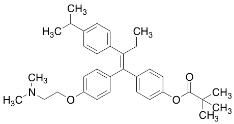 (E)-4-(1-(4-(2-(Dimethylamino)ethoxy)phenyl)-2-(4-isopropylphenyl)but-1-en-1-yl)phenyl Pivalate