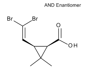cis-Dibromocypermethric acid 10 µg/mL in Methanol