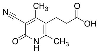 3-(5-Cyano-2,4-dimethyl-6-oxo-1,6-dihydropyridin-3-yl)propanoic Acid