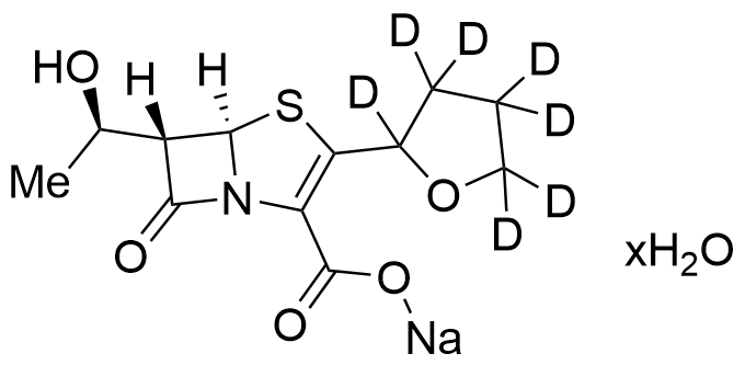 Faropenem-d7 Sodium Hydrate (Mixture of Diastereomers)