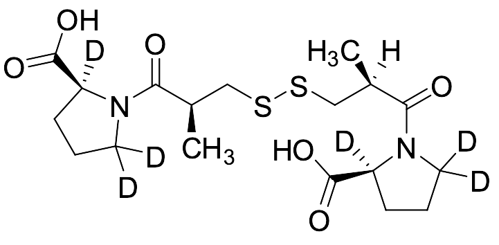 Captopril Disulfide-D6