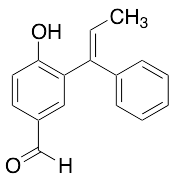 4-Hydroxy-3-(1-phenyl-1-propenyl)benzaldehyde
