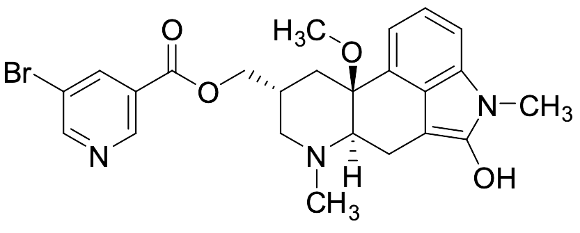 (5-Hydroxy-10a-methoxy-4,7-dimethyl-4,6,6a,7,8,9,10,10a-octahydroindolo[4,3-fg]quinolin-9-yl)methyl 5-Bromonicotinate
