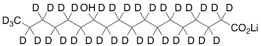 12-Hydroxystearic Acid-d34 Lithium Salt