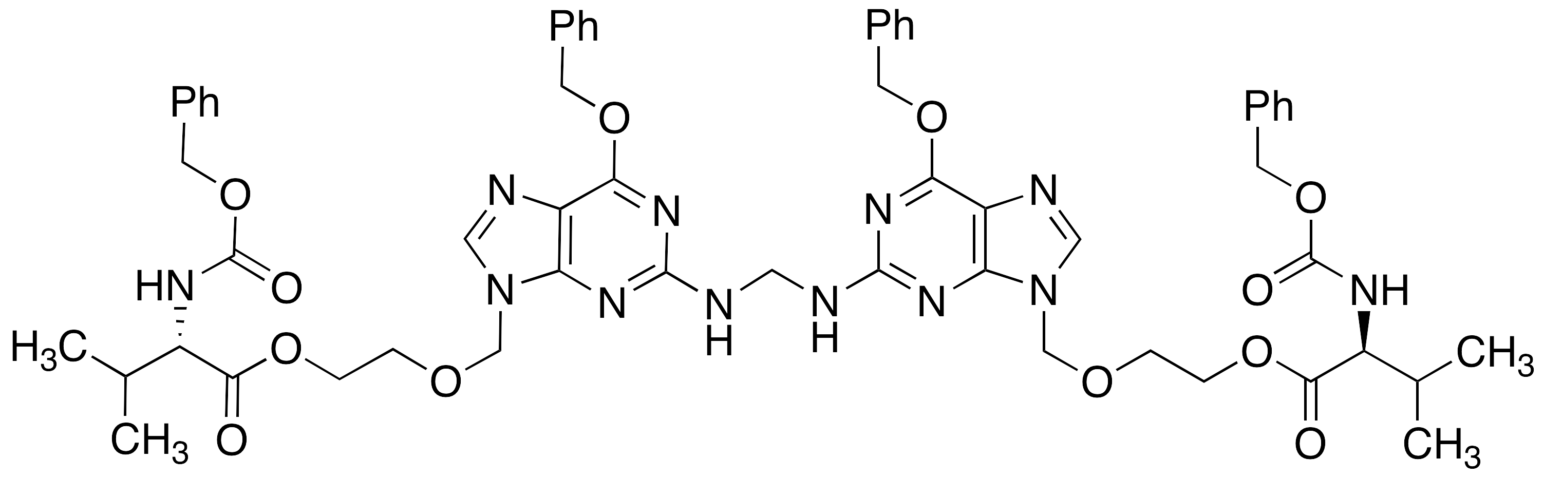 Bis N-Benzyloxycarbonyl-6-O-benzyl-valacyclovir