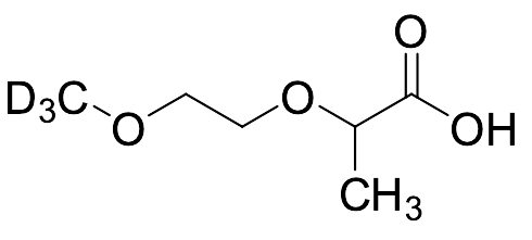 2-(2-Methoxyethoxy)propanoic Acid-D₃