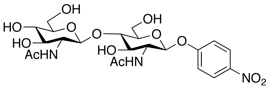 4-Nitrophenyl N,N-Diacetyl-Beta-D-chitobioside