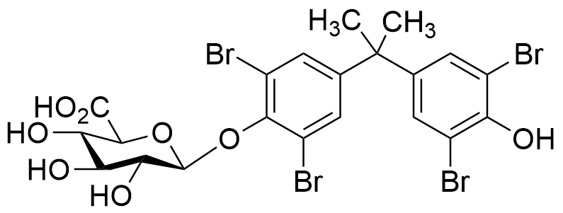 Tetrabromobisphenol A Mono-beta-D-glucuronide