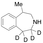 1-Methyl-2,3,4,5-tetrahydro-1H-3-benzazepine-d4