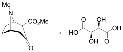 (1R-endo)-8-Methyl-3-oxo-8-azabicyclo[3.2.1]octane-2-carboxylic Acid Methyl Ester (2R,3R)-2,3-Dihydroxybutanedioate