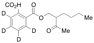 Mono-2-(1-oxoethyl)hexyl-d4 Phthalate