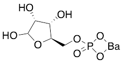 ((2R,3S,4R)-3,4,5-Trihydroxytetrahydrofuran-2-yl)methyl Barium Phosphate