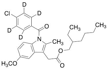 Indomethacin-D4 2-Ethylhexyl Ester