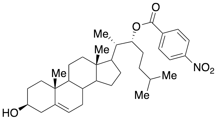 (2S,3R)-2-((3S,10R,13S)-3-Hydroxy-10,13-dimethyl-2,3,4,7,8,9,10,11,12,13,14,15,16,17-tetradecahydro-1H-cyclopenta[a]phenanthren-17-yl)-6-methylheptan-3-yl 4-Nitrobenzoate