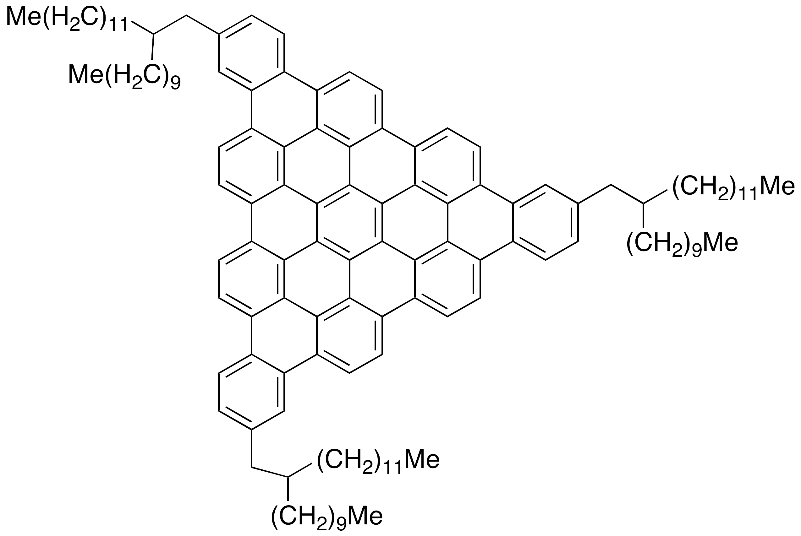 2,10,18-Tris(2-decyltetradecyl)-benzo[o]bistriphenyleno[2,1,12,11-efghi:2',1',12',11'-uvabc]ovalene