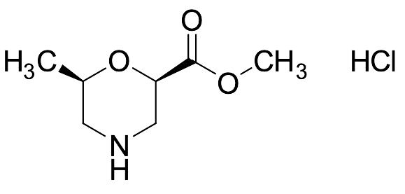 Methyl (2R,6R)-6-methyl-2-morpholinecarboxylate HCl salt