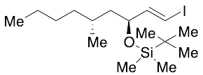 (1,1-Dimethylethyl)[[(1S,3R)-1-[(1E)-2-iodoethenyl]-3-methylheptyl]oxy]dimethyl-silane