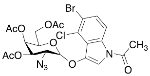 1-Acetyl-5-bromo-4-chloro-3-indolyl 2-​Azido-​2-​deoxy-​3,​4,​6-​triacetate-alpha-D-galactopyranoside
