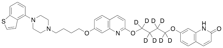 O-[4-((2-Oxo-1,2-dihydroquinolin-7-yl)oxy)butyl] Brexpiprazole-d8