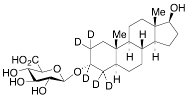 Androstane-3alpha,17beta-diol 3-Glucuronide-d5