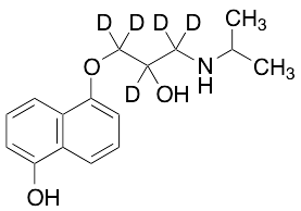 5-Hydroxy Propranolol-d5