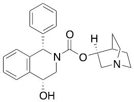 (1S,4R)-(1R,3S,4R)-Quinuclidin-3-yl 4-hydroxy-1-phenyl-3,4-dihydroisoquinoline-2(1H)-carboxylate