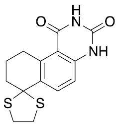 9,10-Dihydro-spiro[benzo[f]quinazoline-7(2H),2'-[1,3]dithiolane]-1,3(4H,8H)-dione