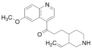 1-(6-Methoxyquinolin-4-yl)-3-(3-vinylpiperidin-4-yl)propan-1-one