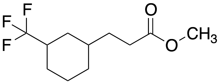 Methyl 3-(3-(Trifluoromethyl)cyclohexyl)propanoate