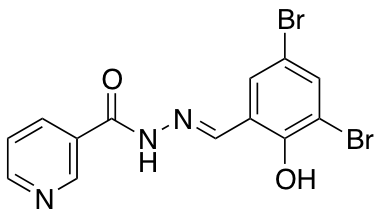 (E)-N'-(3,5-Dibromo-2-hydroxybenzylidene)nicotinohydrazide