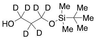 3-[[(1,1-Dimethylethyl)dimethylsilyl]oxy]-1-propanol-d6